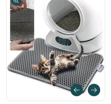 Petcove Cat Litter Box Litter Catcher Mat