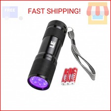 Lighting EVER Black Light Flashlight, Small UV Lights 395nm, Portable Ultraviole