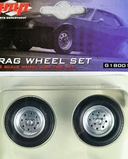 GMP Parts Dept. Drag Wheel & Tire set Fronts only 1:18 scale G1800133 VHTF