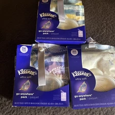 Kleenex Ultra Soft Go Anywhere Pack Facial Tissues 30 Tissues per Lot Of 40