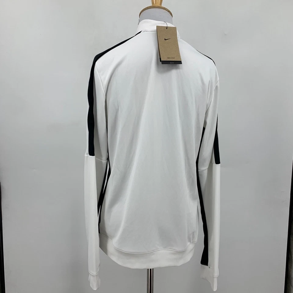 Chaqueta de surf Nike para mujer M calce medio ajustado blanca Academy 23 Dri Fit pista de fútbol Foto 4 de 4