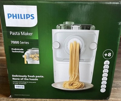 Philips Machine à Pâtes Series 7000 - Technologie ProExtrude, Entièrement Automatique, Technologie De Mélange Parfaite, 6 Disques De Mise En Forme