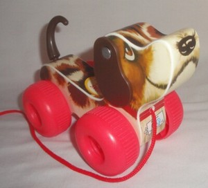 little snoopy pull toy