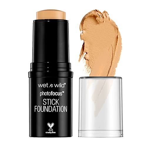 wet n wild Photo Focus Matte Foundation Stick Makeup, Classic Ivory | Vegan &...