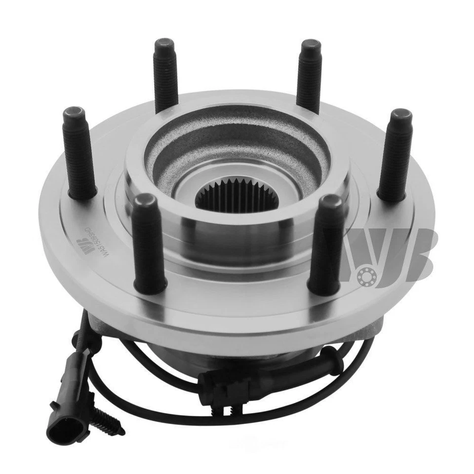 Rolamento de roda e conjunto de cubo WJB WA515093HD compatível com 2006 Hummer H3 - Imagem 2 de 4
