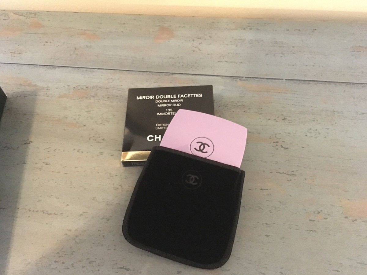CHANEL ミラー　135 IMMORTELLE 限定版　パープル Chanel Mirror Compact Double Makeup miroir limited edition