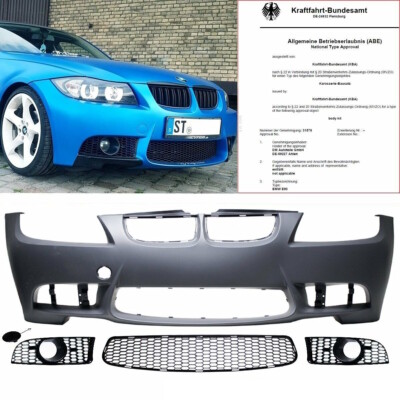 Sport Stoßstange vorne für BMW 3er E90 E91 05-08 passend  Evo Performance+ABE*