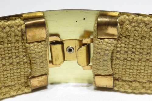 Gold Tone Flower Buckle Sequence Hook Closure 27 Inch Belt Lot 2058 lisasfinds - Picture 12 of 18