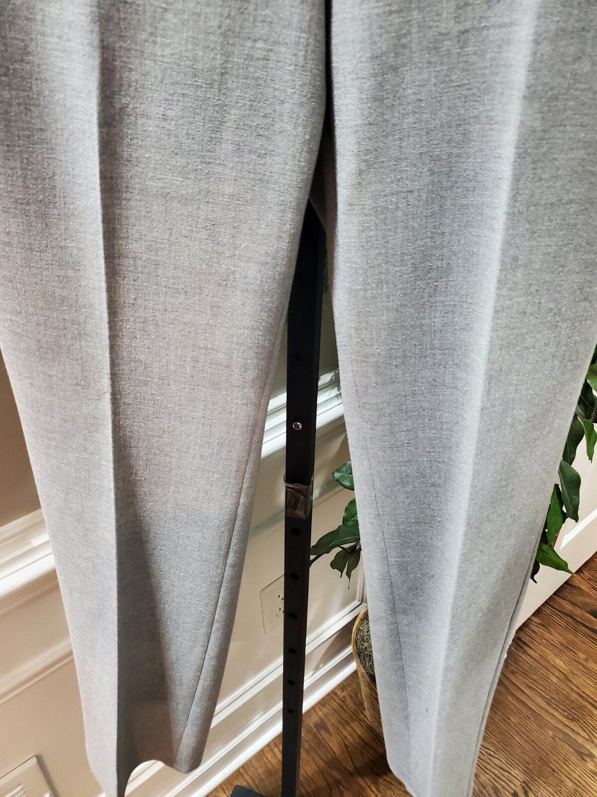 Talbots Women's Solid Gray Polyester Mid Rise Pul… - image 3