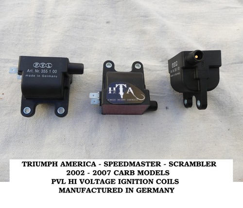 TRIUMPH SPEEDMASTER PVL HI VOLTAGE COIL SINGLE OUTLET X 1 EA - Afbeelding 1 van 1