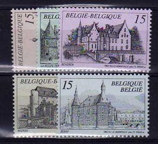 BELGIQUE - BELGIUM n° 2512/2516 neuf sans charnière