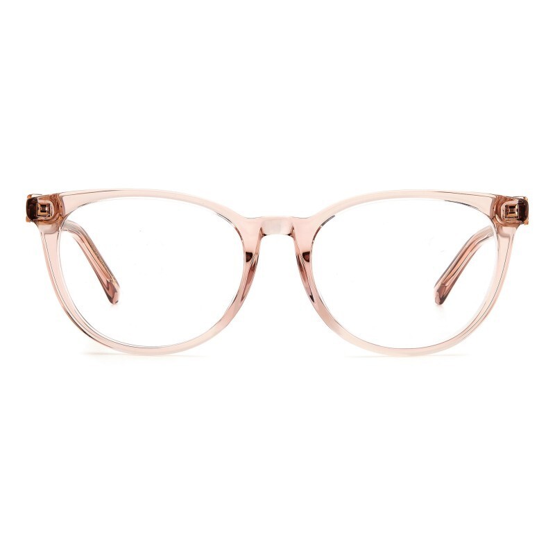 Jimmy Choo JC369/F FWM Clear Pink Plastic Eyeglasses Frame Jimmy Choo JC369/F FWM Clear Pink Plastic Eyeglasses Frame