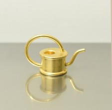 Puppenstube Gießkanne 1:12 Uhr Messing Miniatur Puppenhaus Vintage 5,5 cm