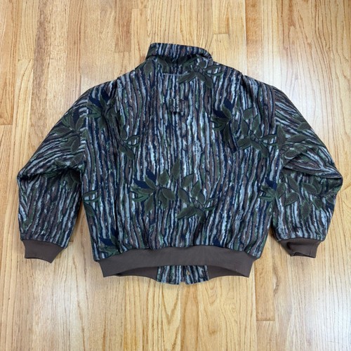Vtg Cabelas Dry Plus Camo Full Zip Jacket Mens Sz Large Thinsulate Hunting USA - Picture 13 of 13