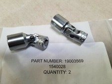 Lot of 2 Stahlwille UNIFLEX SOCKET 1/4 154002...