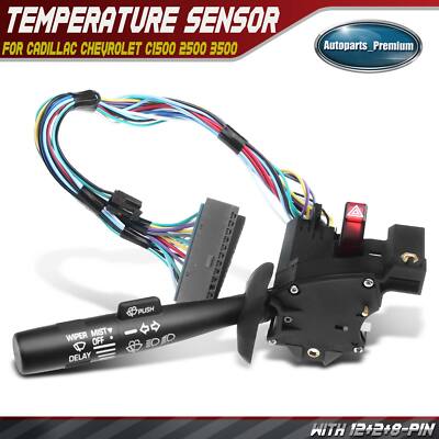 Windshield Wiper Turn Signal Switch for Chevy GMC C1500 K1500 w/o Cruise Control