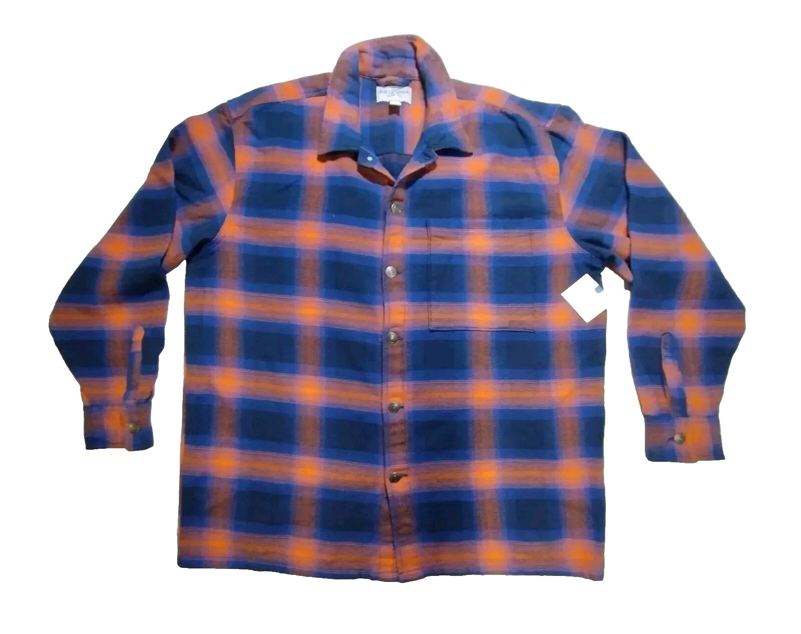AriZona Long Sleeve Casual Button-Down Shirts for Men