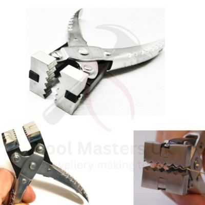 Parallel Aktion Zick-Zack Biegezange Schmuck Draht Wellpappe Handwerk Werkzeug 5,5''