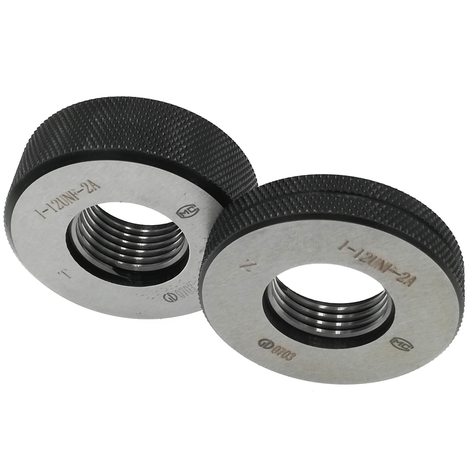 Thread Ring Gage 1"-12 UNF 2A Thread Ring Gauge GO NOGO 1-12 UN Ring Gages