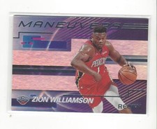2020-21 Panini Recon Maneuvers #4 Zion Williamson Pelicans