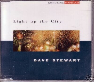 Eurythmics DAVE STEWART Light Up the City RARE SHORT & LONG TRX CD Single SEALED
