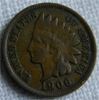 1906 Indian Head Cent Penny