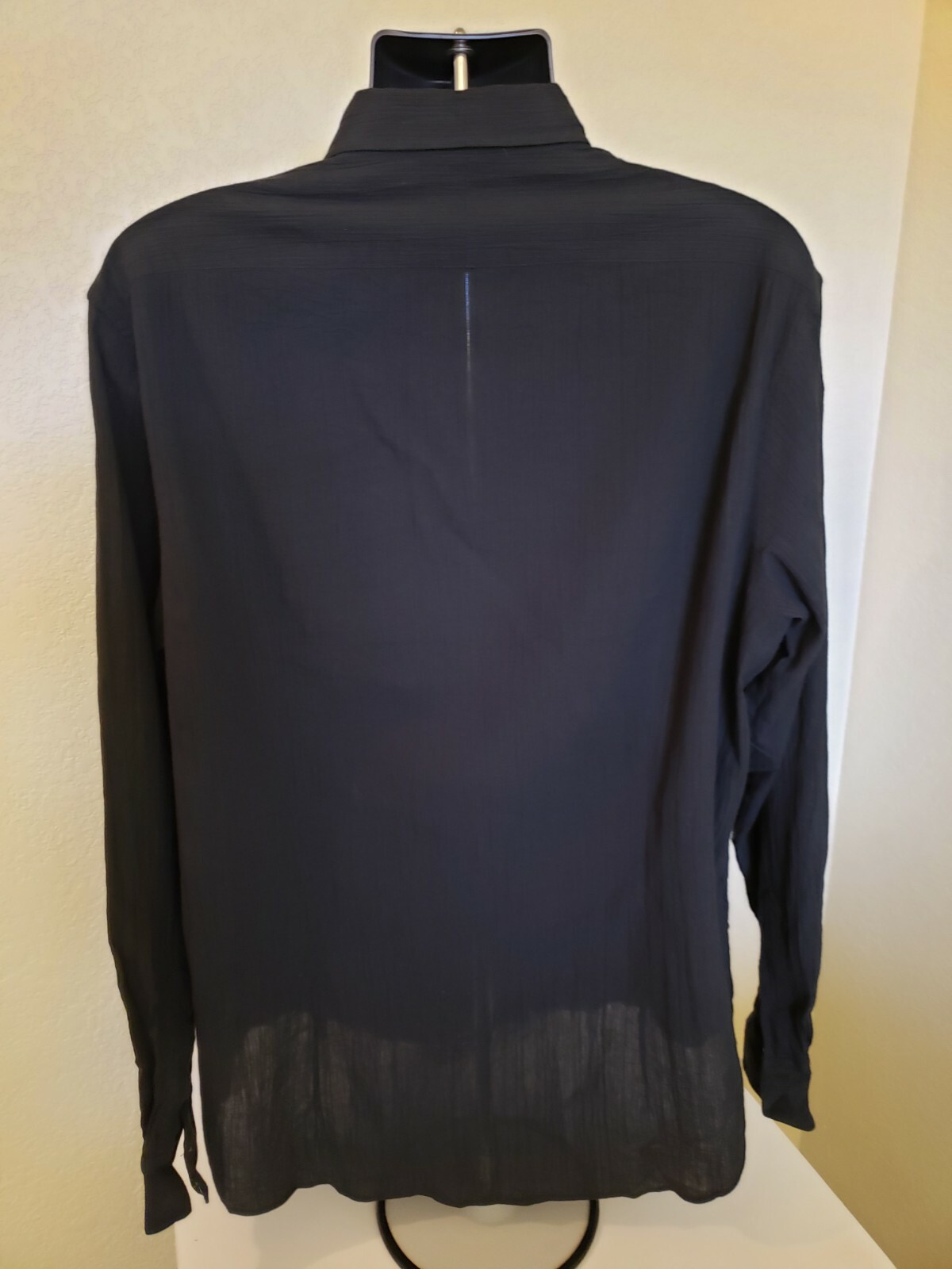 $450 John Varvatos Embroidered Long Sleeve Shirt 100percent Cotton Rare NWOT Size XXL image 3