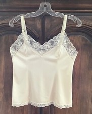 SOFT YELLOW CAMISOLE, LABELS REMOVED, SIZE MEDIUM