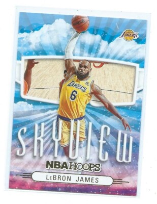 2022/23 NBA Hoops-LeBron James Skyview #1-Los Angeles Lakers