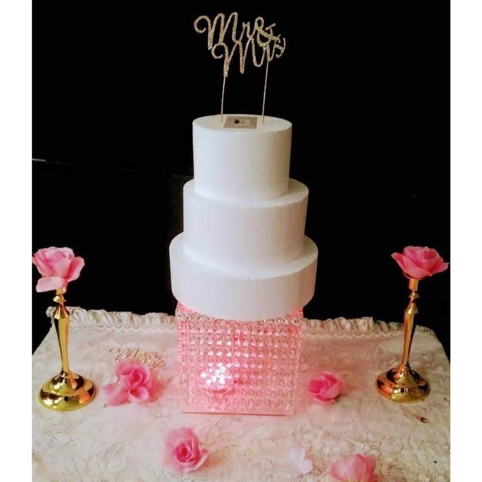 16inch Square Cake Stand with Led light - Image 4 of 4