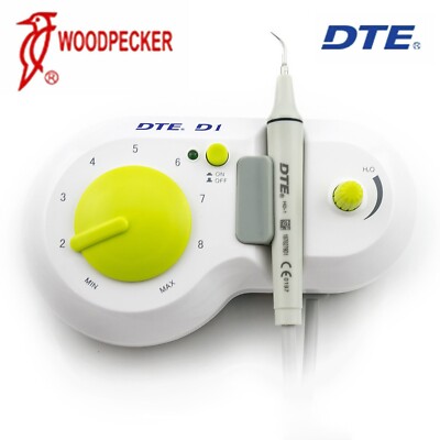 Original Woodpecker DTE D1 Dental Ultrasonic Piezo Scaler 5 Tips 110V Green