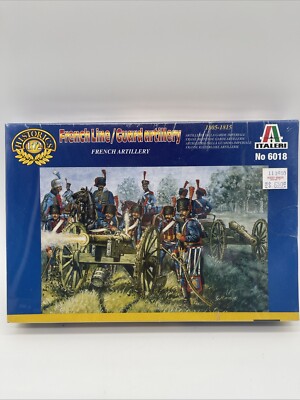 ITALERI  1/72  FRENCH LINE GUARD ARTILLERY  #6018 Brand New Sealed