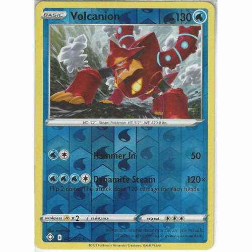 Pokemon - Volcanion - Shining Fates - Reverse Holo - NM - Picture 1 of 1