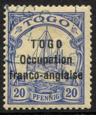 Togo- Franz.Bes. Mi. 11 gestplt., tadellos, gepr., Fotoattest (1500,-&euro;)(7876/44)