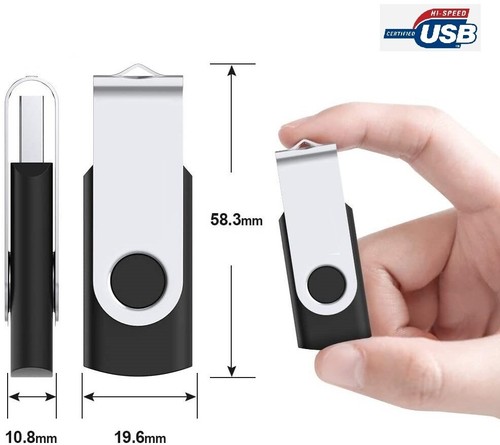 Memory Stick USB Flash Pen Drive 2/4/8/16/32/64/128/256/512GB For PC/Mac/TV/Car - Picture 6 of 25