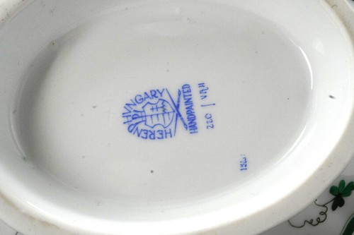 Herend Vienna Rose VRH Hand-painted China Gravy Bowl #220 - Picture 8 of 8