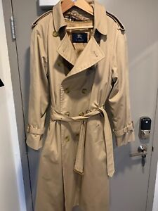 ebay mens burberry trench coat