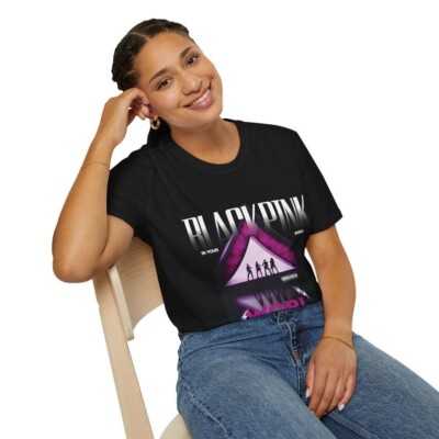 Black Pink World Tour 2025 Unisex Softstyle T-Shirt, Ji.soo