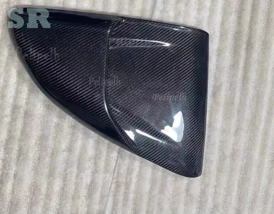 2*Real Carbono Ventana Trasera Ventana Ventilación Lateral Para Porsche 718 Cayman Upgrade GT4 RS Foto 4 de 4