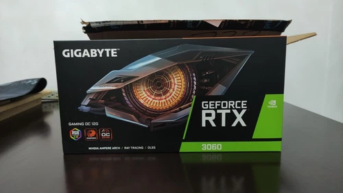 RTX 3060 Gaming OC 12G (REV2.0) Graphics Card, 3X WINDFORCE Fans, 12GB 192-bit G