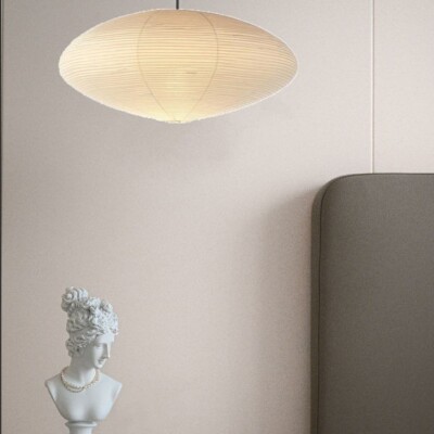 Isamu Noguchi Akari 26A Washi Paper Pendant Lamp Japandi
