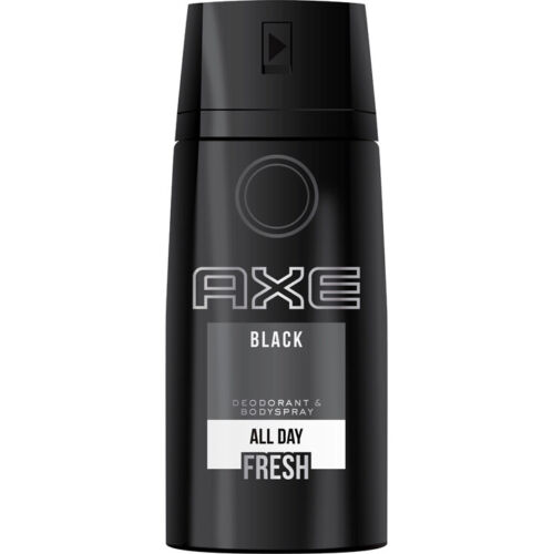 Axe Black Deodorant Body Spray for Men, 150ml   - Afbeelding 1 van 2