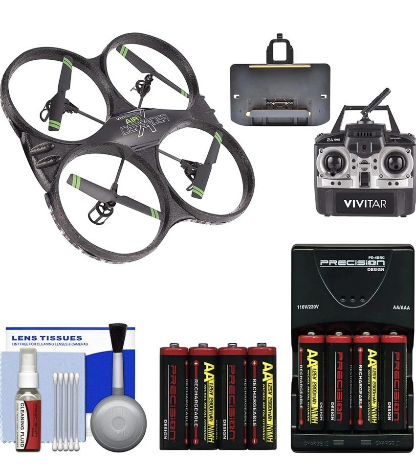 Vivitar DRC-333 Air Defender Drone with 16.1MP Camera Wi-Fi Streaming Video NIB - Image 4 of 4