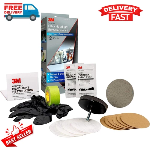 Professional Cleaning Care Head light Restoration Lens System Repair Kit Car Us