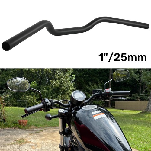 1" 25mm Motorcycle Low Drag Handlebars For Honda Shadow VT 750 1100 Bobber
