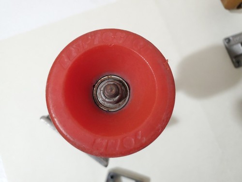 Vintage Independent Skateboard Trucks USA Pair w/ 2 Kryptonics 70mm Wheels - Picture 7 of 24