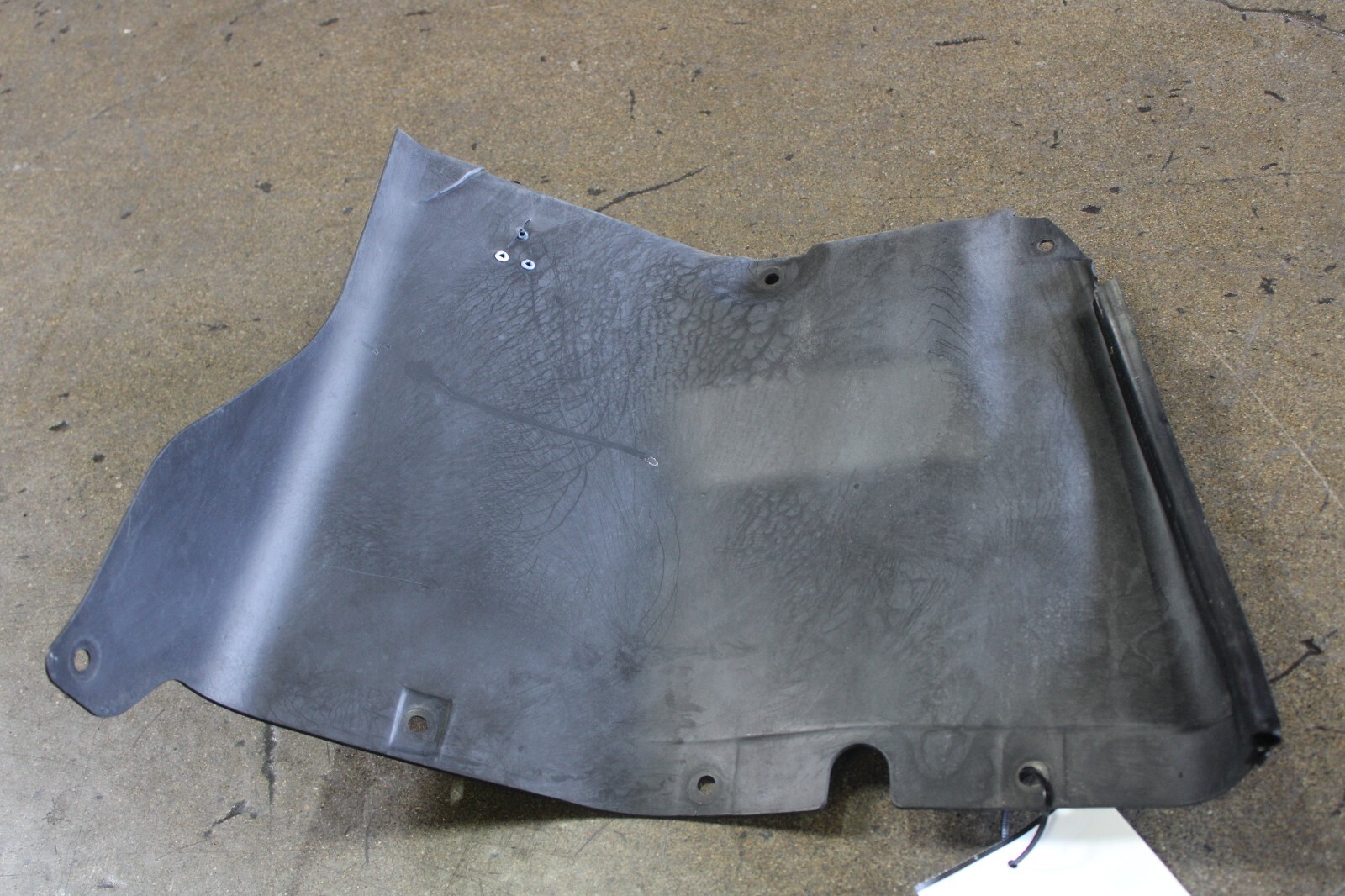 Ferrari 599 GTB, RH, Front Rear Fender Liner, Cracked, Used, P/N 68576000