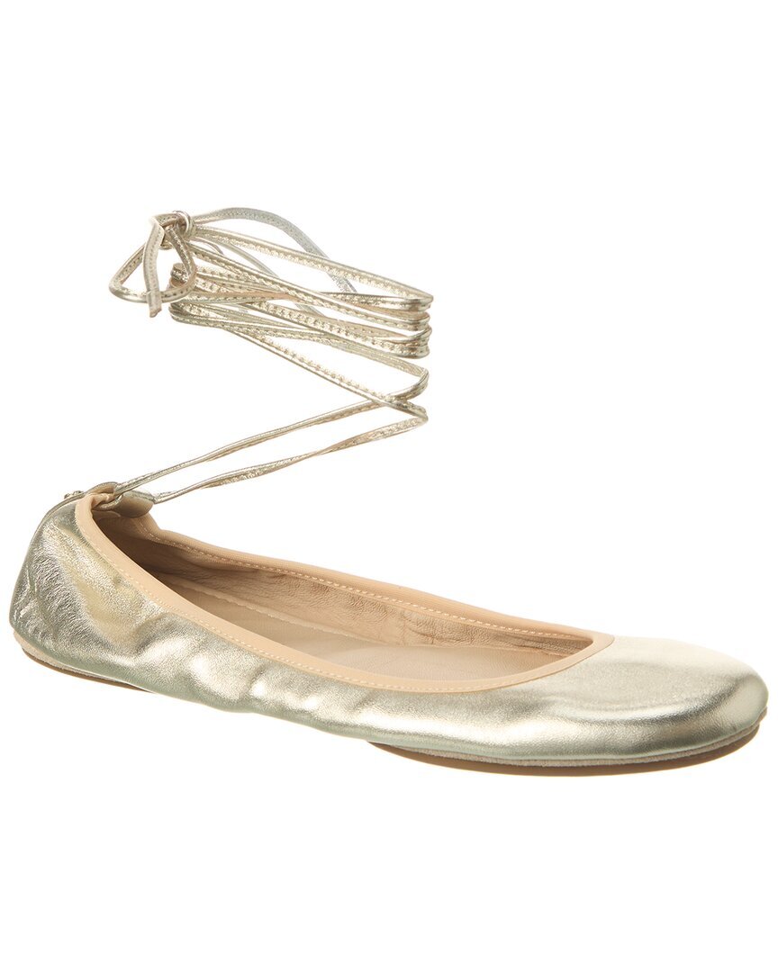 Женская кожаная обувь на плоской подошве с запахом на щиколотке Yosi Samra Sofia 8 14590₽