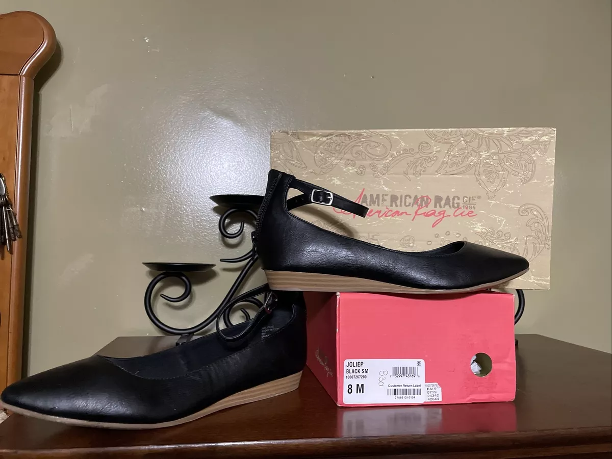 American rag hotsell black flats