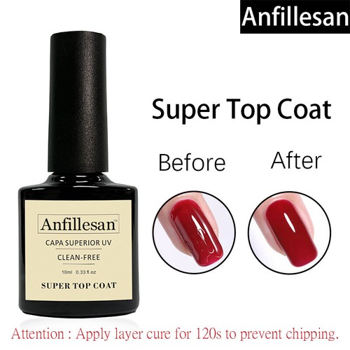 Reflective Glitter Gel Nail Varnish Anfillesan UV LED Base Coat Gel Sparkle UK - Picture 22 of 48